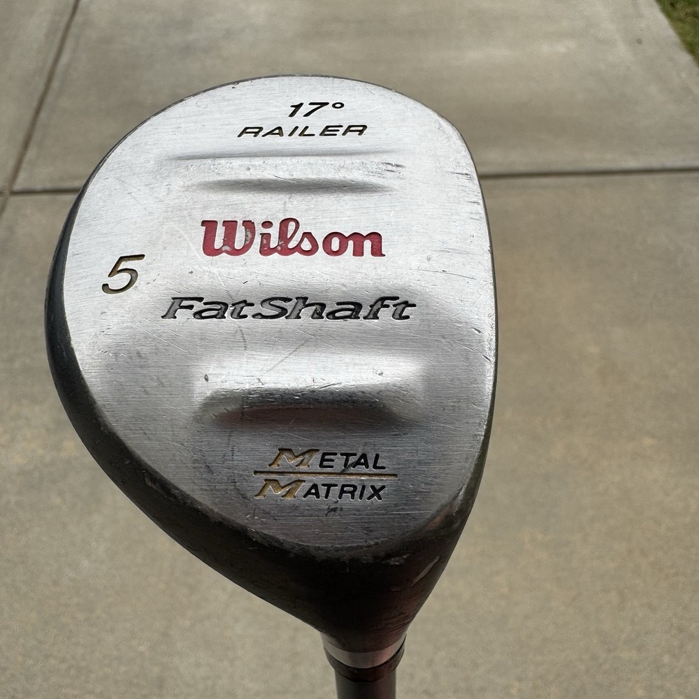 Wilson Golf FatShaft Railer 17 Degree Fairway Wood RH Graphite R-Flex 43.5" Mens